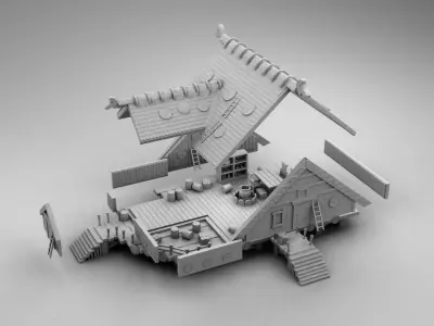 House of vikings 3D print model