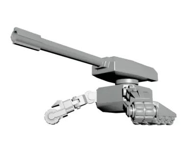 CyberTank Model GRN 3D print model