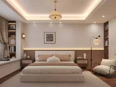 Living room 3D model 98