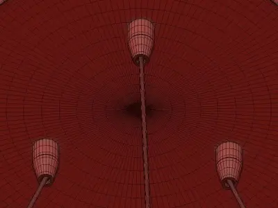 Nuura circular chandelier 3D model