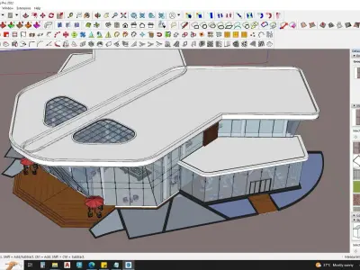 Showroom Display interior 3d model 3D model