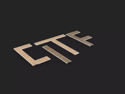  floating docks set  3D model