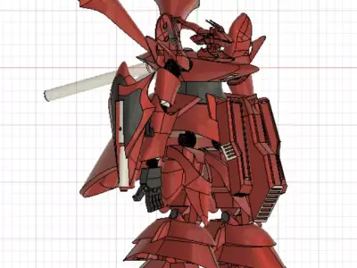 Juggernaut Gundam 3D print model