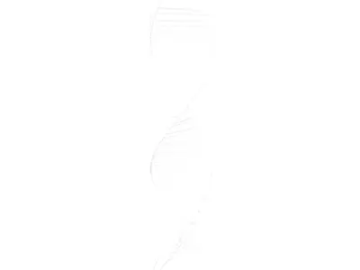 DNA Molecule v3 007 Low-poly 3D model