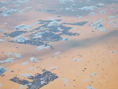 Khartoum Sudan City Landscape 3D Model 3D model