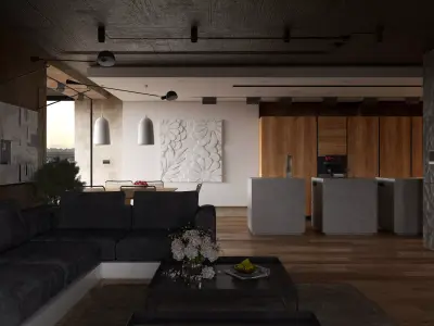 interior 3dsmax scene 3D model