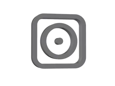 3d album Low-poly 3D model