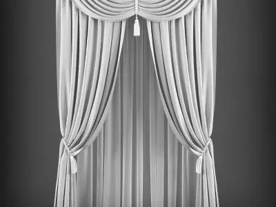 Curtain 3D model 66 3D model