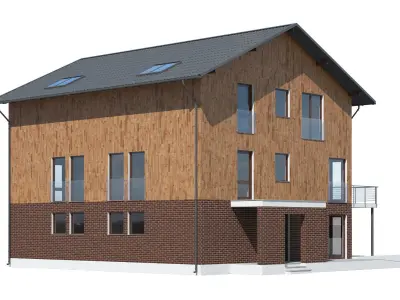 Cottage 024 3D model