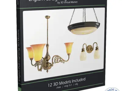 Antique Lights Collection Andy Thorton 3D model