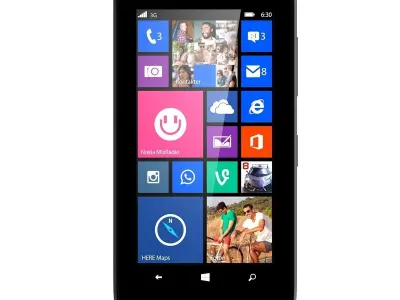 Nokia Lumia 630 black 3D model