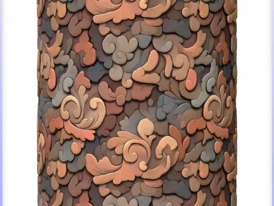 Stylized Ornaments Seamless Texture Texture