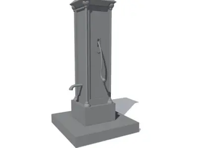 water pump 3D model