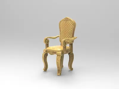 Victorian Chair 3D print model