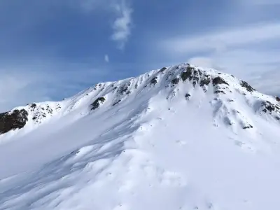 Snow Mountain 07 Low-poly 3D model