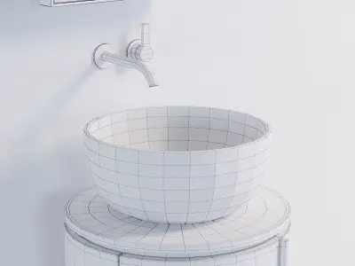 Ceramica Cielo Tiberino Low-poly 3D model