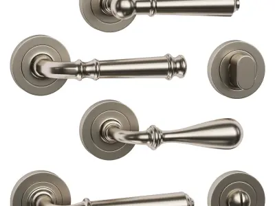 Pittella door handles 3D model