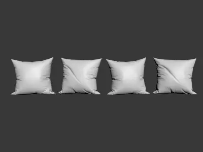 IKEA - Decorative Pillows Set  3D model