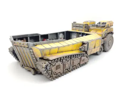 The Whaleshark Armored transport 3D print model