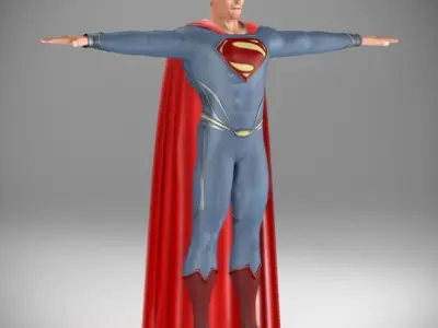 SUPERMAN 2013 3D model