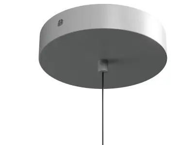 BELLEZA Oval Elegant Living Room pendant light Low-poly 3D model