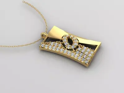 Pendant P101 3D Print Model 3D print model