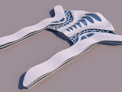 0108 - Organic Building 3D model