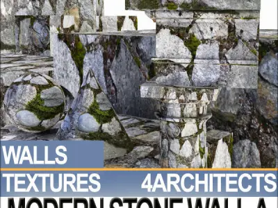 Modern Stone Wall A Texture