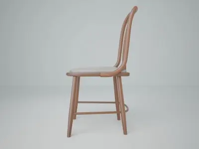 dining chair Free low-poly 3D model