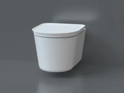 WC4 Toilet 3D model