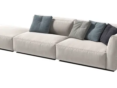 ELLIOT VERZELLONI SOFA 3D model