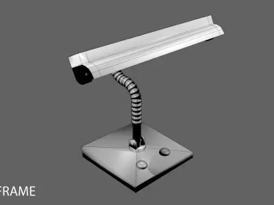 Gooseneck Lamp 2 3D model