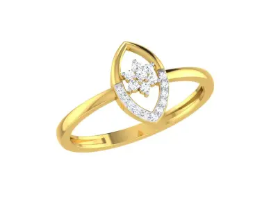 Women Ring  Render 3dm STL OBJ FBX Details 3D print model 264
