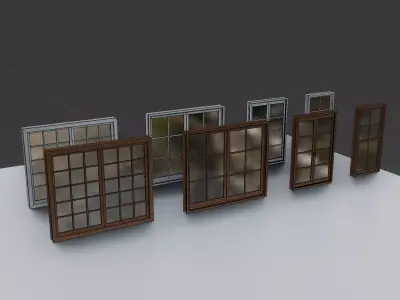 Window Package for your scene or project Free 3D model