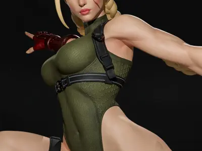 Cammy - D1 - STL 3D print model