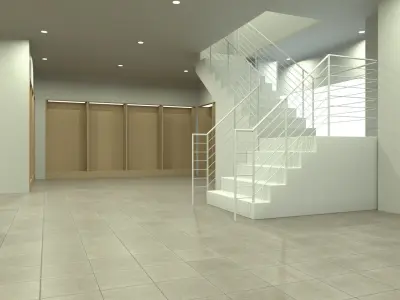 Retail Event Space 2 3D model