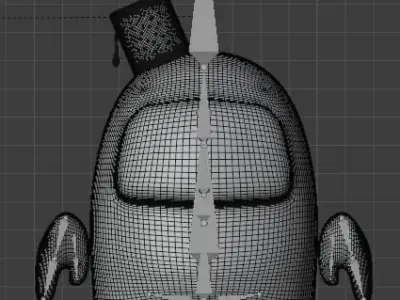 Among Us Character pack 3D model