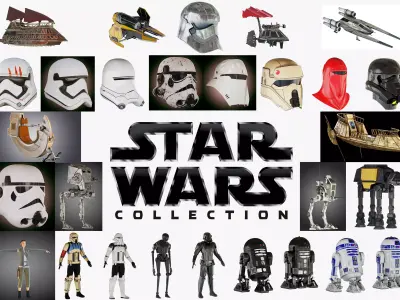 Star Wars Collection 3D model