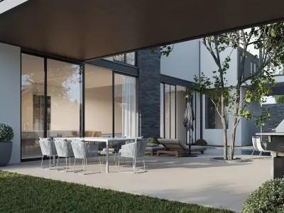 ProVis3D 038 - Modern Exterior Series Bianca 3D model