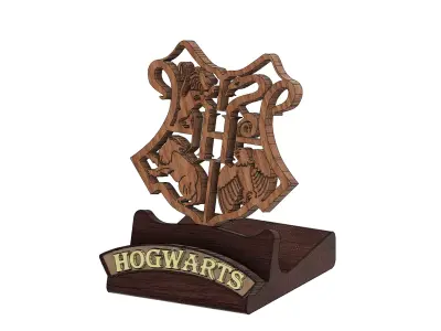 Harry Potter Standphone or Tablet Hogwarts 3D print model
