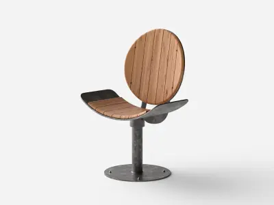 TORD BOONTJE ROTATING SEAT AND COLLECTION 3D model