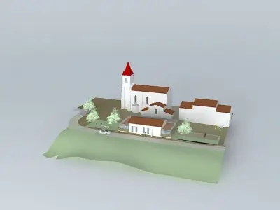 renovation and extension room communal celebrations Free 3D model