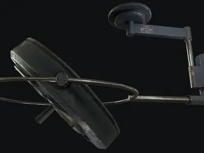 Operating Lamp Low-poly 3D model