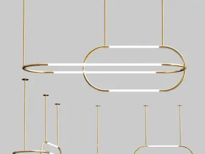 Loop light giffin 3D model