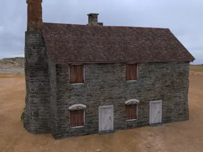 Derelict Cottage 3D model