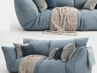 floor sofa anise  3D model