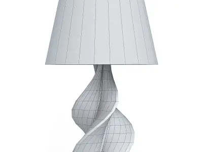 Cordoba large table lamp Low-poly 3D model