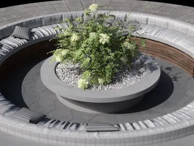 SITTING AREA NO4 A 3D model