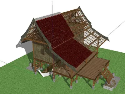 Creative Design-Holiday Cabin-0156 3D model