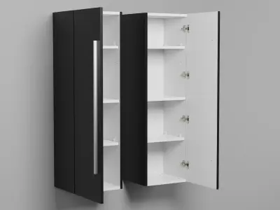 MATARO Bathroom Wall Cabinet by Beliani 3D model